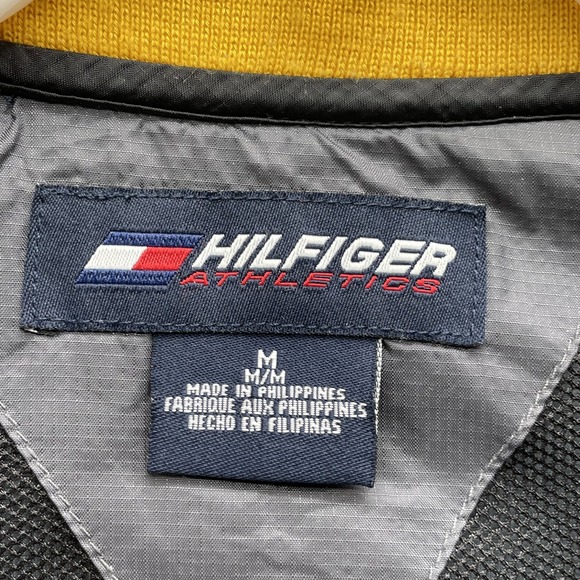 Vintage Tommy Hilfiger Windbreaker Jacket Mens Medium Rowing Crew Y2k 90s Sports - Picture 10 of 15